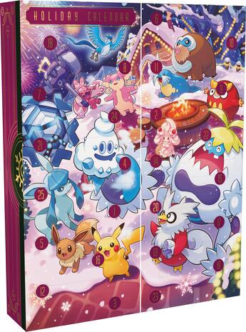 holiday calendar pokemon cards Vanillish 190/182 Pokemon Holiday Calendar 2025 Promo