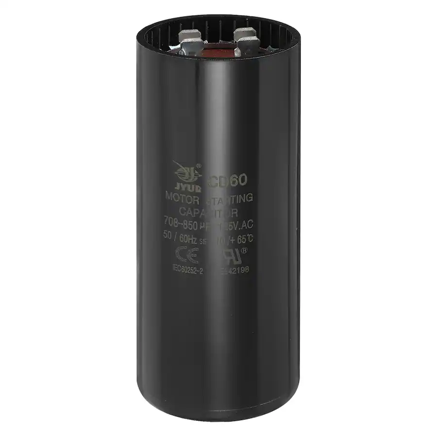 Unique Bargains CD60 Capacitor 708 850 Mfd, 125 VAC Run Motor Start ...