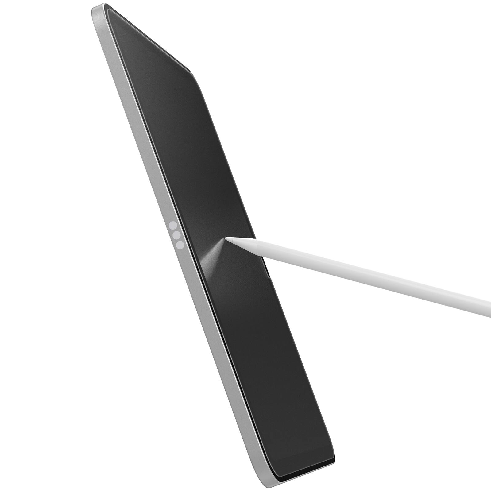 Angle. Spigen - Spigen Paper Touch Pro iPad 11-inch Screen Protector - Clear.