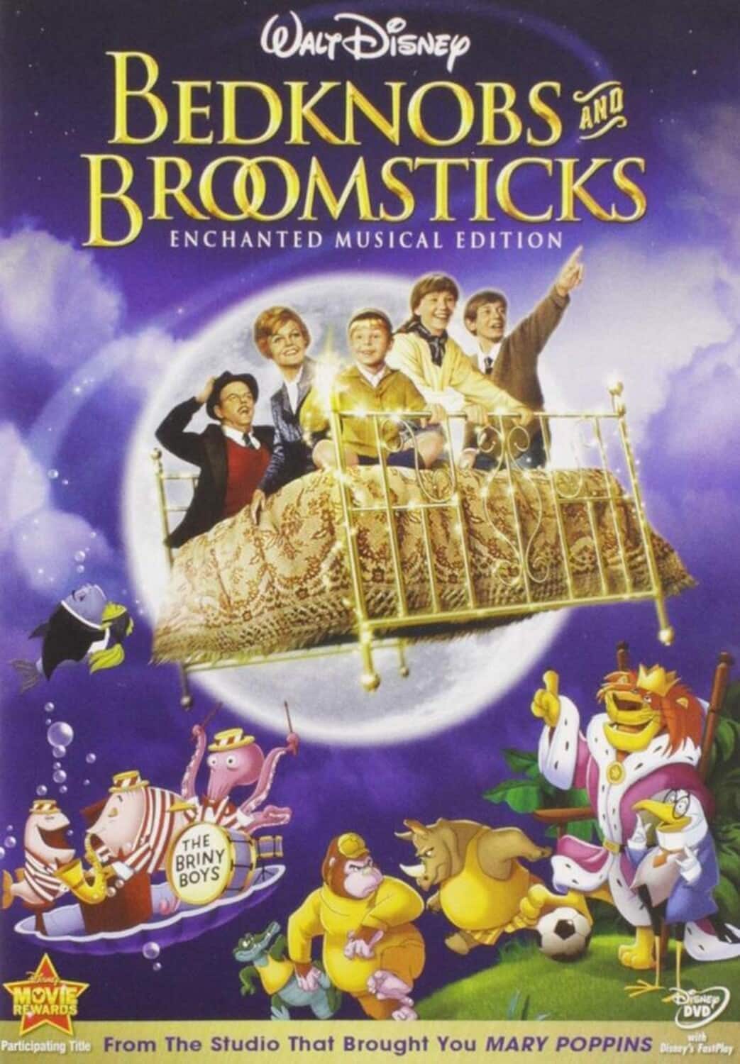Front. Bedknobs and Broomsticks   - DVD.
