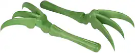 UT Brands - Raptor Rippers Dinosaur Meat Claws BBQ & Kitchen Tool | Set of 2 - Green