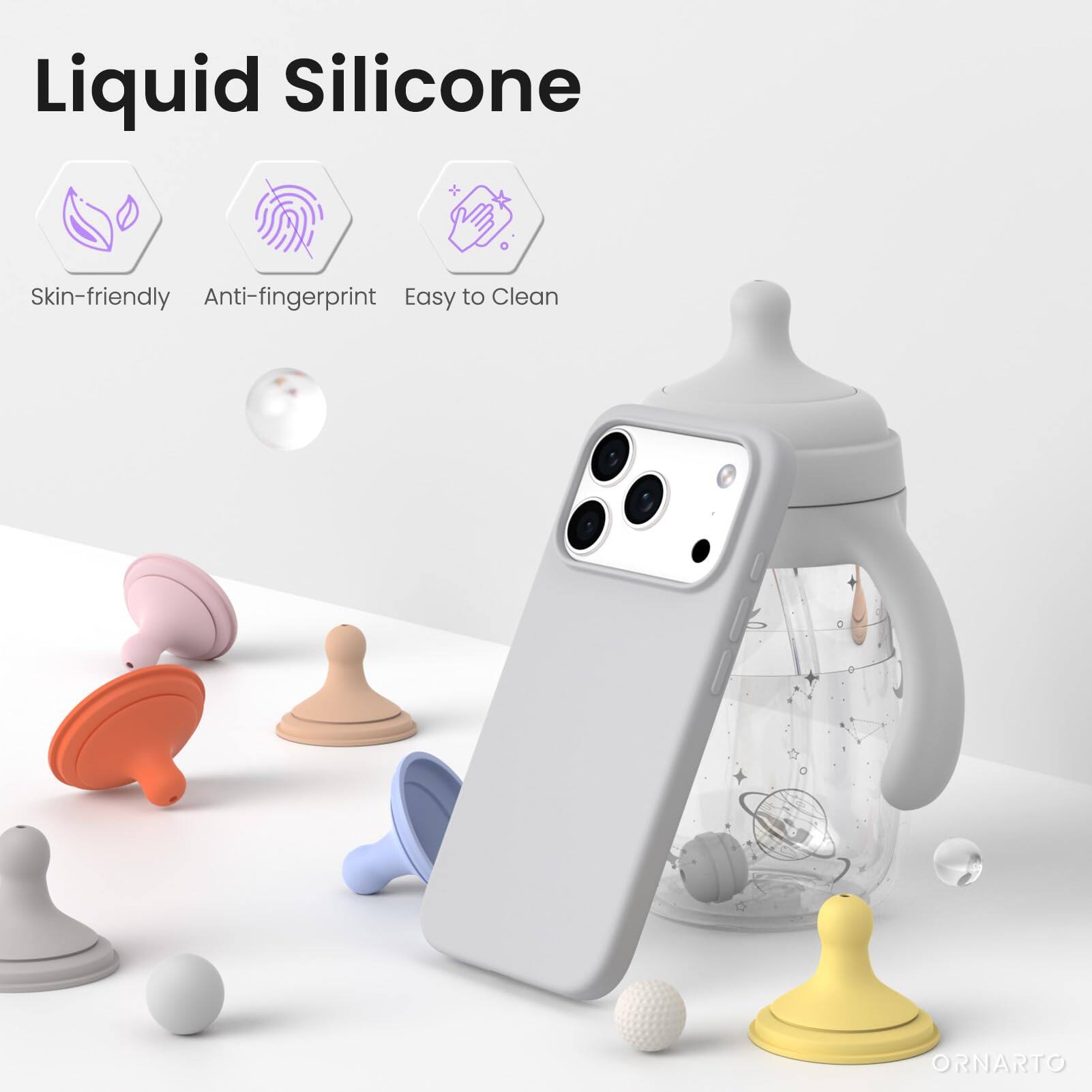 Liquid Silicone

Skin-friendly  
Anti-fingerprint  
Easy to Clean  

ORNARTO