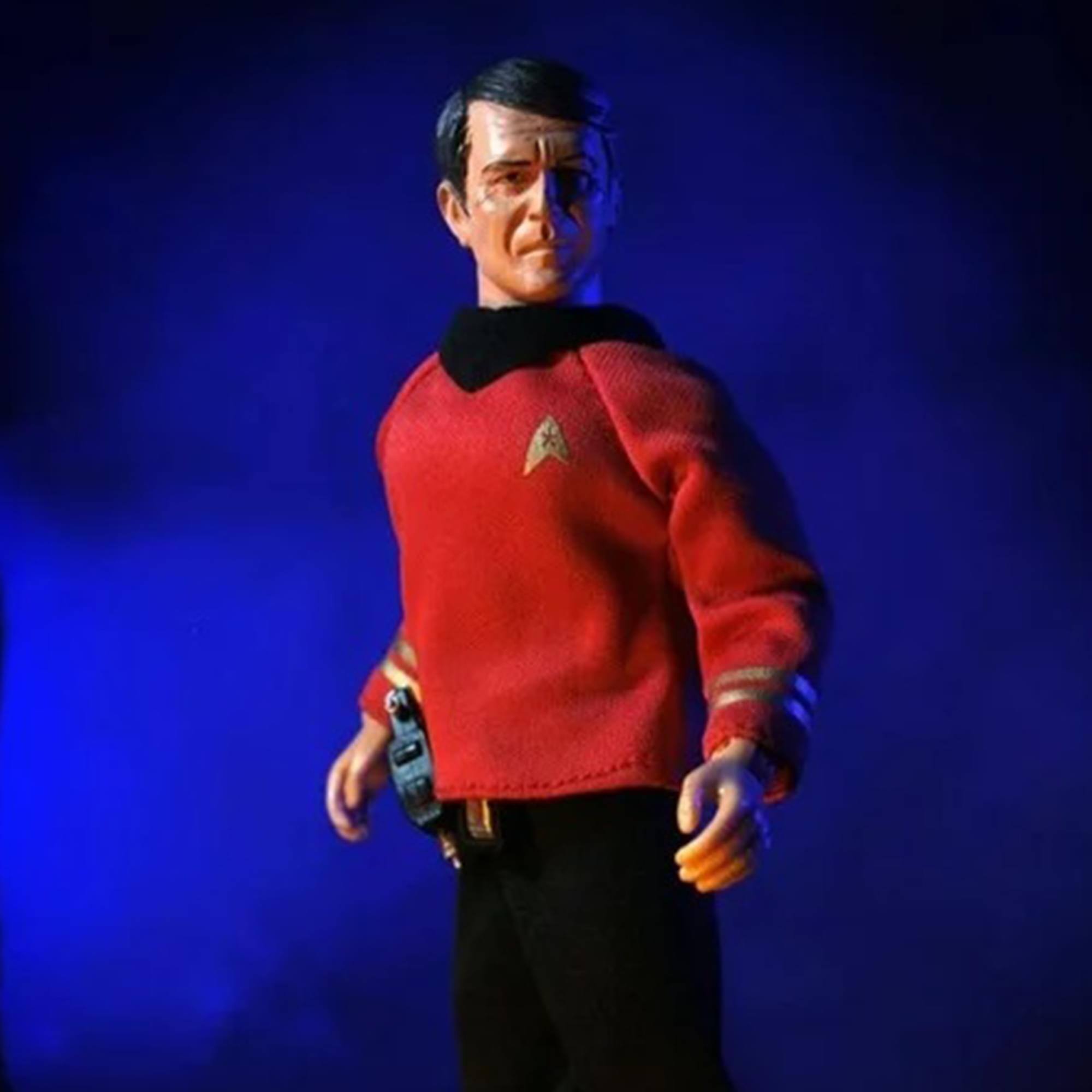 Alt View 4. Mego - Mego Star Trek Scotty 8 Inch Action Figure - Red.