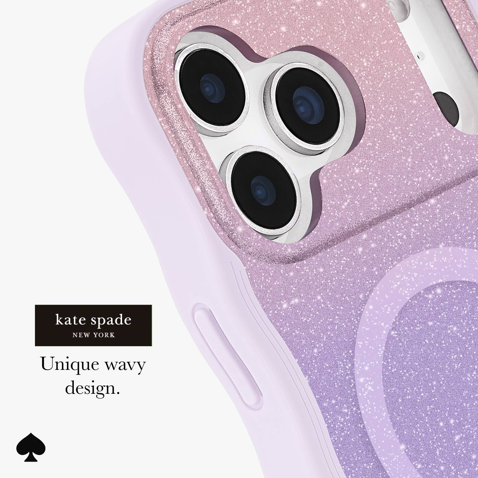 kate spade  
NEW YORK  

Unique wavy design.