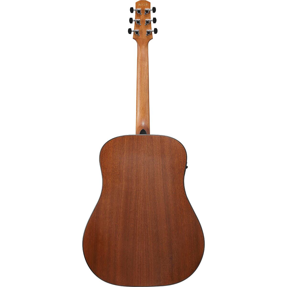 Alt View 1. Ibanez - Ibanez Advanced Acoustic AAD54E Acoustic Electric Guitar, Mahogany Sunburst.