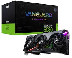 MSI NVIDIA GeForce RTX 5080 16G VANGUARD SOC LAUNCH EDITION 16GB MSI NVIDIA GeForce RTX 5080 16G VANGUARD SOC LAUNCH EDITION 16GB