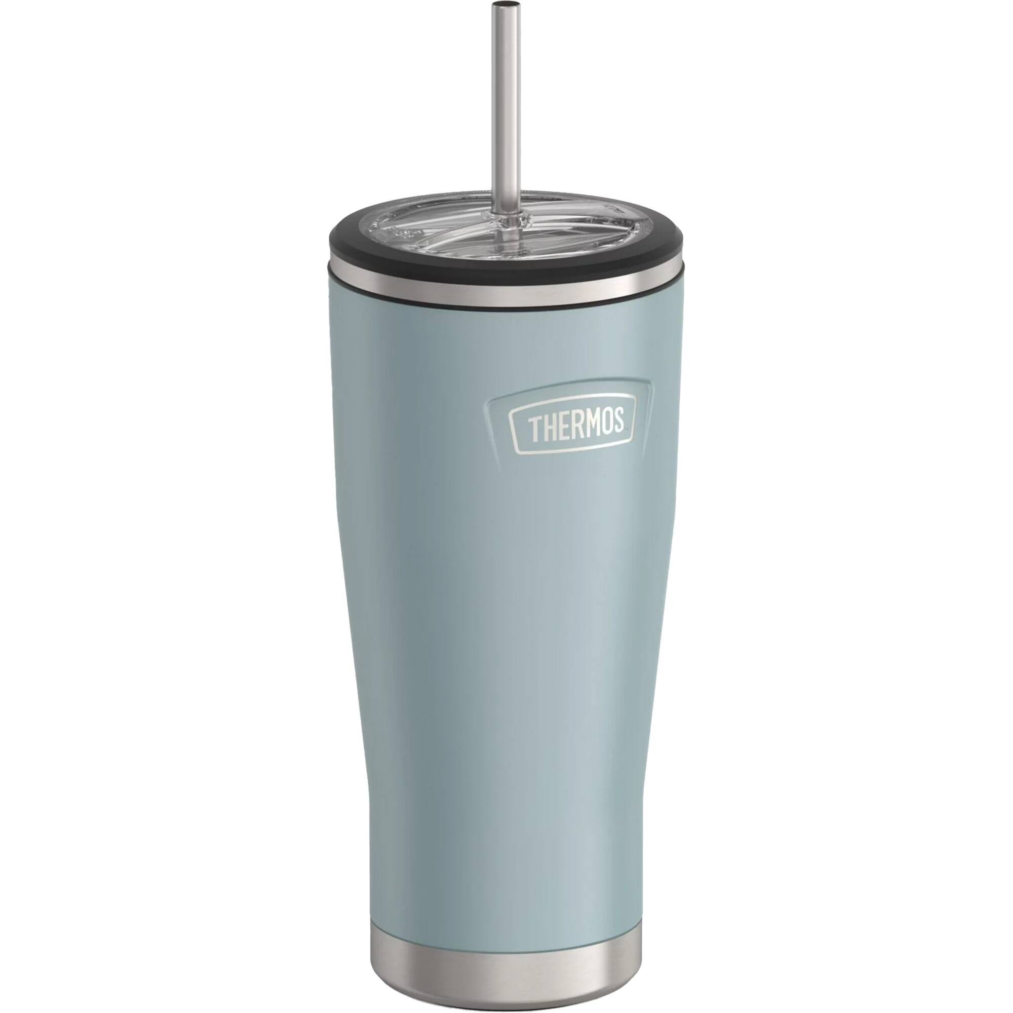 Alt View 1. Thermos - Thermos 24 oz. Icon Cold Tumbler w/ Straw - Glacier - Glacier.
