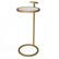 Angle. Simpli Home - Brook C Side Table - White/Gold.