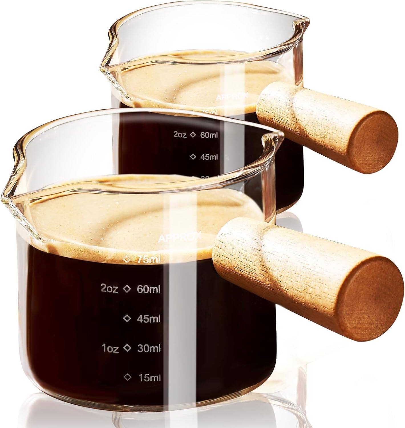 APPROX
2oz ≈ 60ml
45ml
APPROX
75ml
2oz ≈ 60ml
45ml
1oz ≈ 30ml
15ml