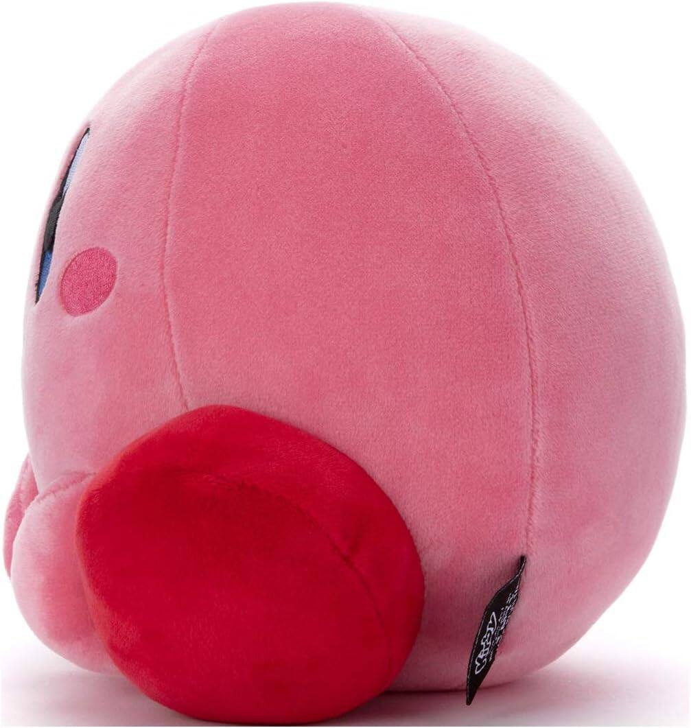 Alt View 1. Nintendo - Kirby Mocchi Mocchi GameStyle Plush Toy, Size S, Kirby, Height Approx. 5.9 inches (15 cm).