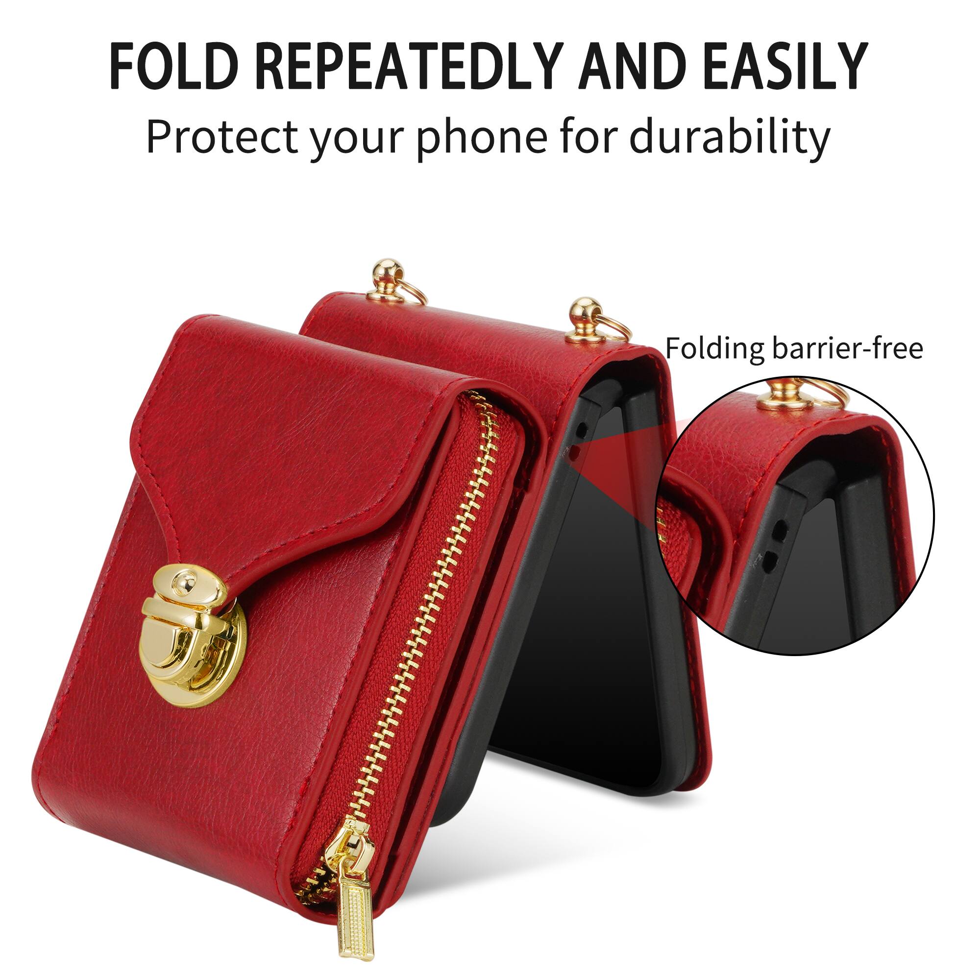 FOLD REPEATEDLY AND EASILY  
Protect your phone for durability  
Folding barrier-free