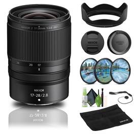 Nikon - NIKKOR Z 17-28mm f/2.8 Lens (20115) + Filter Kit + Cap Keeper + Cleaning Kit - Bundle - Black