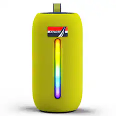 Front. Nautica - Nautica Urban SP600 True Wireless Outdoor Portable Speaker, Perfect for Camping, Beach, Backyard & Travel - Navy-Yellow.