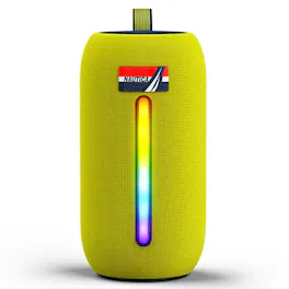 Nautica - Urban SP600 True Wireless Outdoor Portable Speaker, Perfect for Camping, Beach, Backyard & Travel - Navy-Yellow