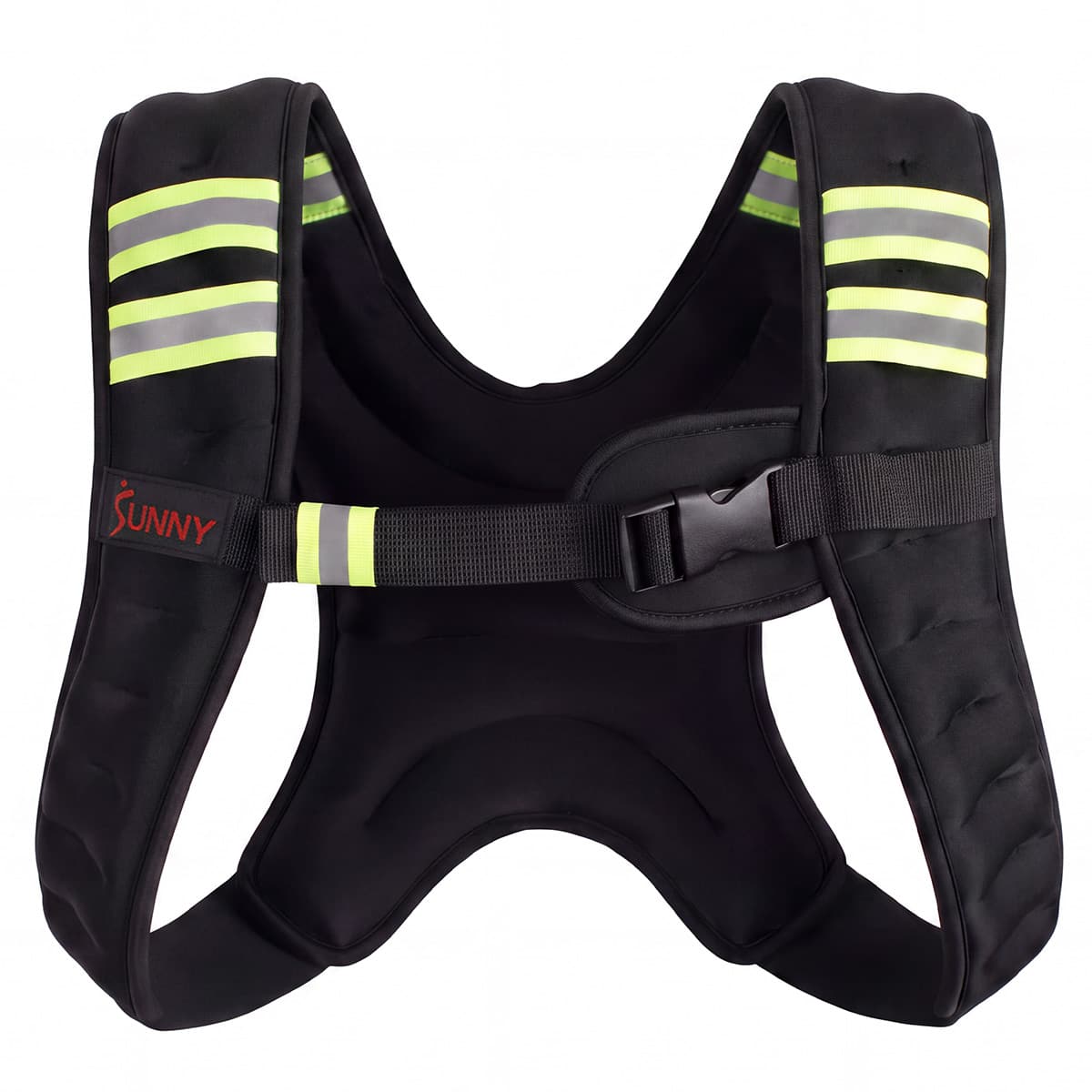 Sunny Health & Fitness - Weighted Vest with Adjustable Front Buckles, Reflective Materials & Detachable Storage Pouch - Black price history on PriceWatchPro