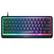 Front. ROCCAT - Magma Mini 60% Compact Wired Membrane Gaming Keyboard with RGB lighting - Black.