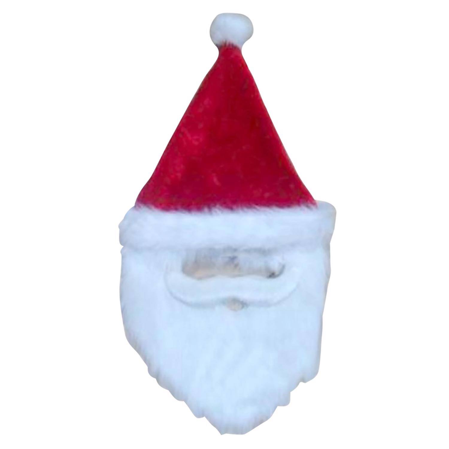 Front. Dyno - Dyno Red/White Bearded Santa Indoor Christmas Decor 26 in. (Case of 12) - Red|White.