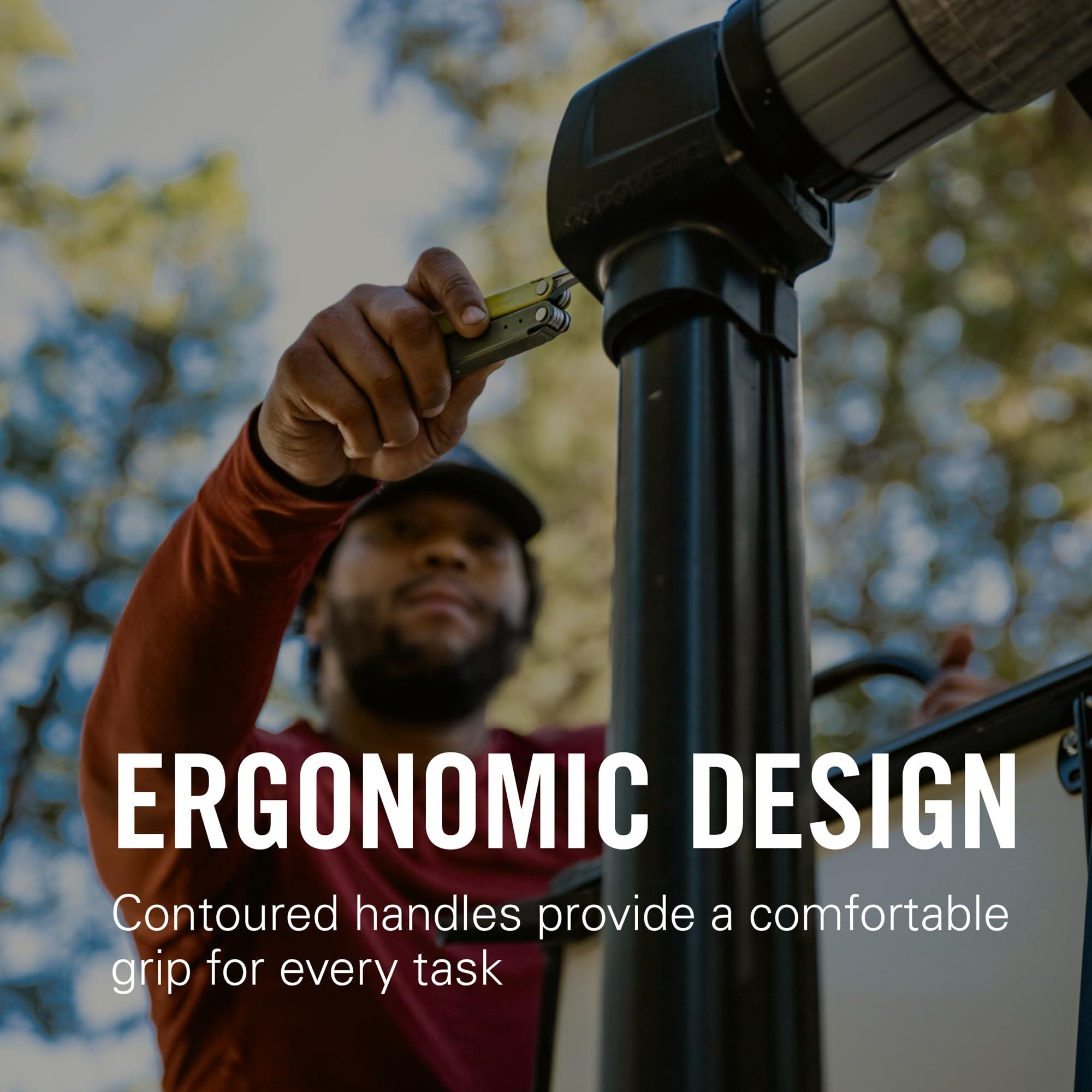 ERGONOMIC DESIGN  
Contoured handles provide a comfortable grip for every task