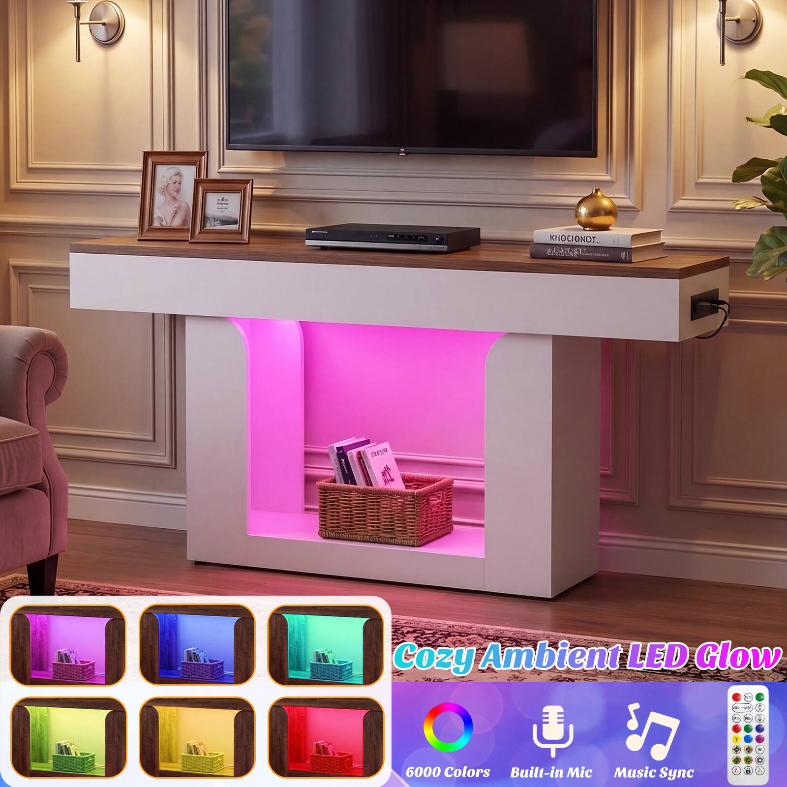 10 KHOCIONOS Cozy Ambient LED Glow - 6000 Colors Built-in Mic Music Sync

Cozy Ambient LED Glow

6000 Colors
Built-in Mic
Music Sync