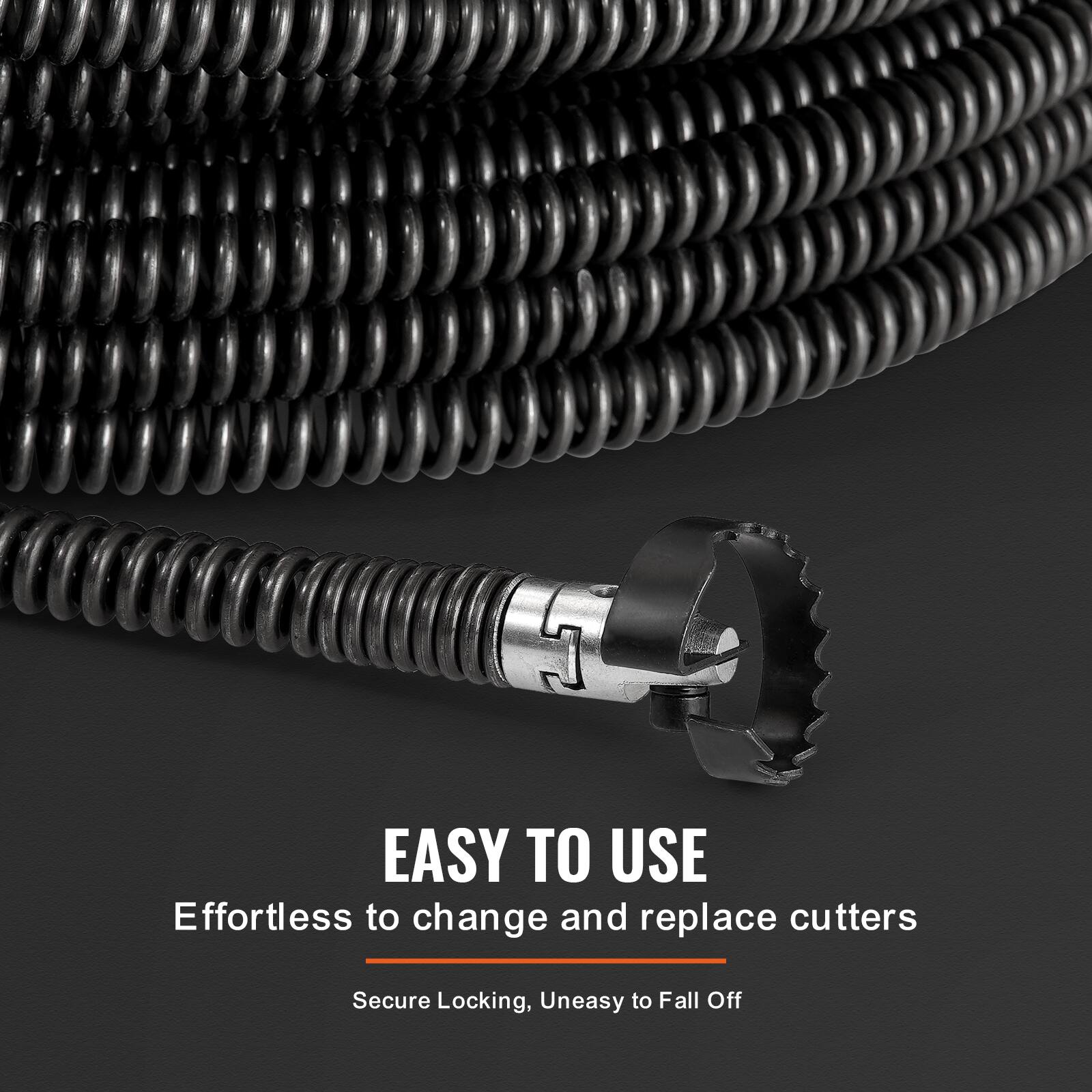 EASY TO USE  
Effortless to change and replace cutters  
Secure Locking, Uneasy to Fall Off