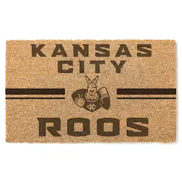 Jardine - UMKC Kangaroos 18'' x 34'' Team Logo Doormat - Brown