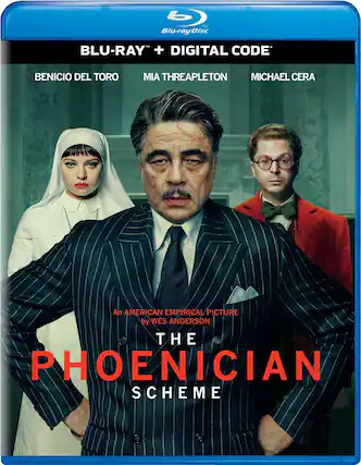 Front. The Phoenician Scheme - BLU-RAY.