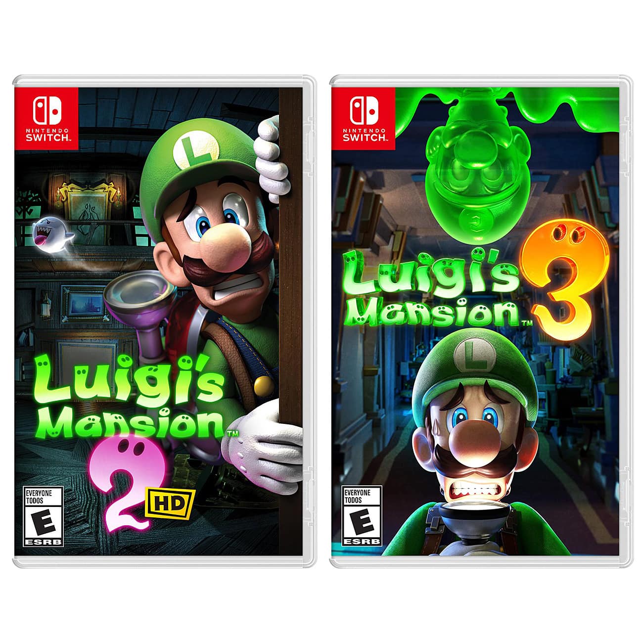 Luigi's Mansion 2 HD and Luigi's Mansion 3 Bundle Nintendo