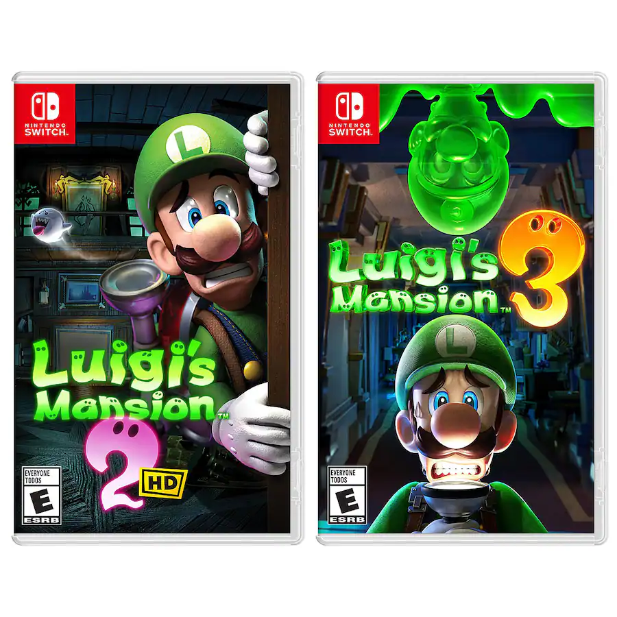 Luigi’s Mansion HD and Luigi’s Mansion Bundle Nintendo Switch Nintendo Switch