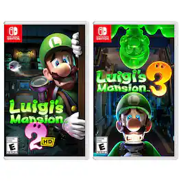 Luigi’s Mansion 2 HD and Luigi’s Mansion 3 Bundle - Nintendo Switch - Nintendo Switch