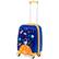 Alt View 18. Costway - 2PCS Kids Luggage Set 18'' Rolling Suitcase & 12'' Backpack Travel ABS Spaceman Blue - Blue/Orange.