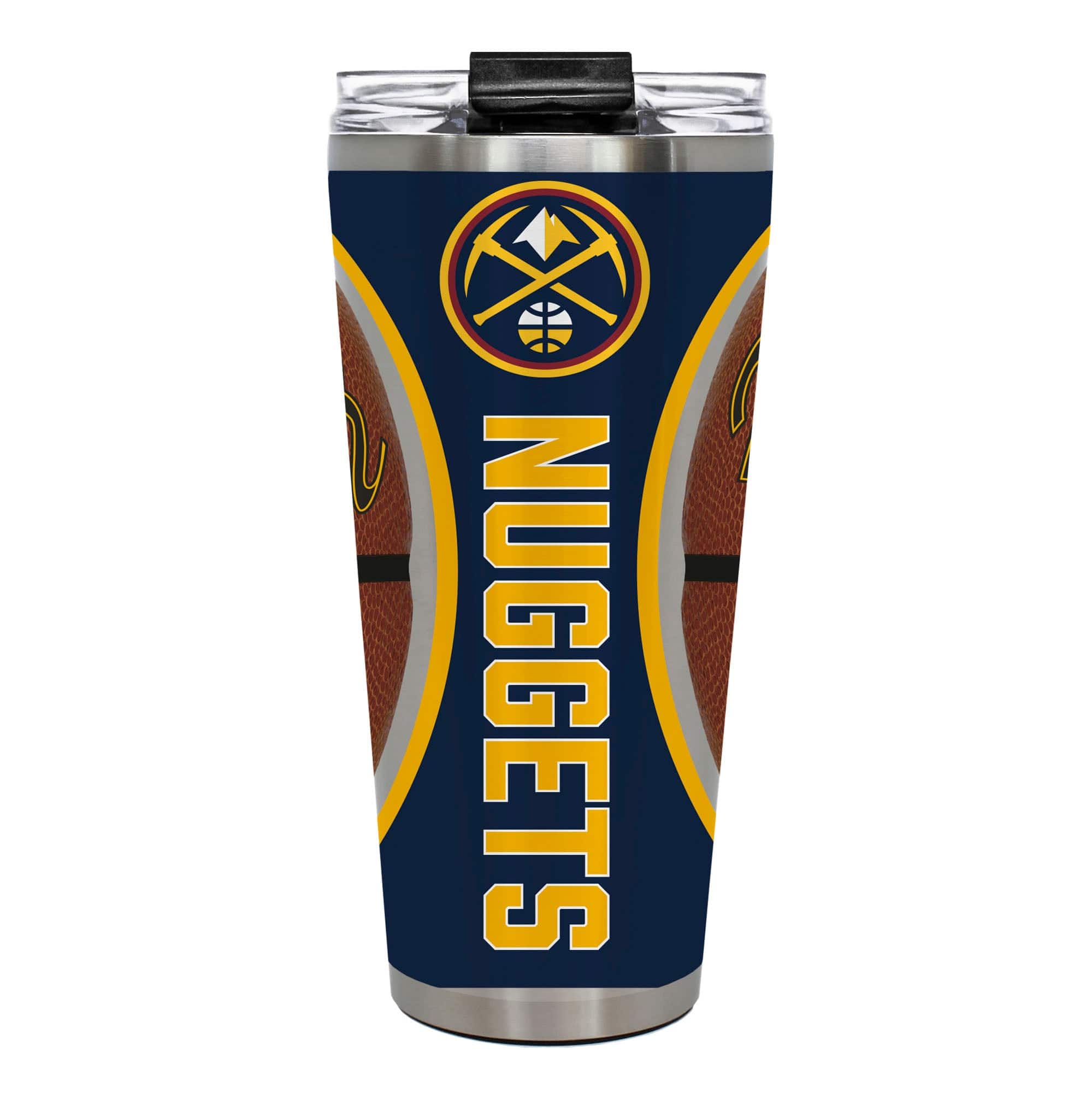 Great American Products - Denver Nuggets 32oz. Big Slim Game Ball Travel Tumbler - Brown price history on PriceWatchPro