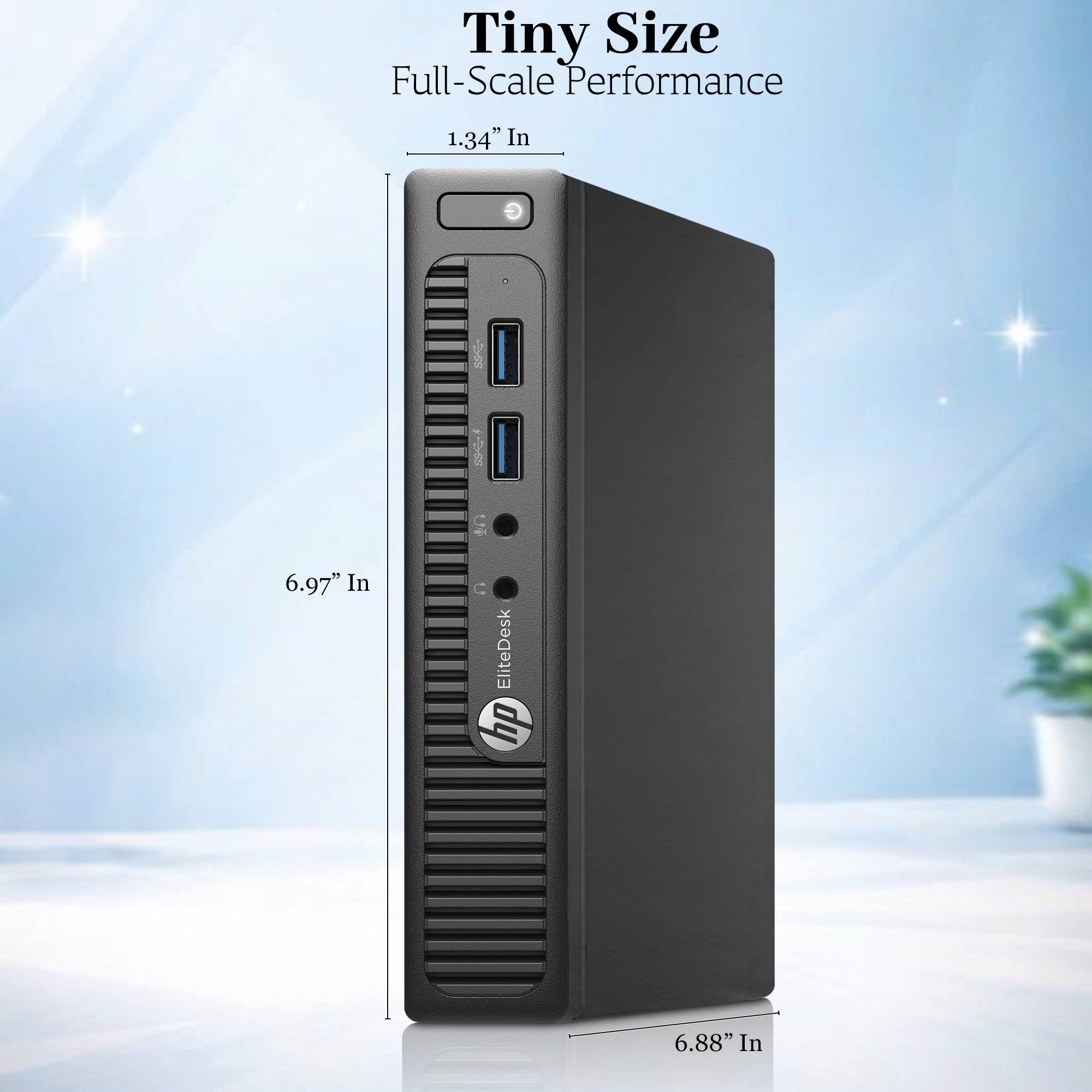 Tiny Size Full-Scale Performance

1.34" In

6.97" In

6.88" In