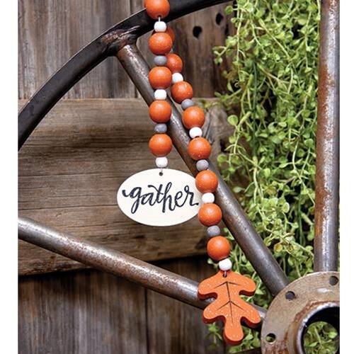 Angle. BreeBe - *Beaded Gather Tag - Multi.