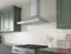 Alt View 12. Zephyr - Brisas 30 in. 600 CFM Traditional Wall Mount Range Hood with LED Lights - Stainless Steel + Glass.