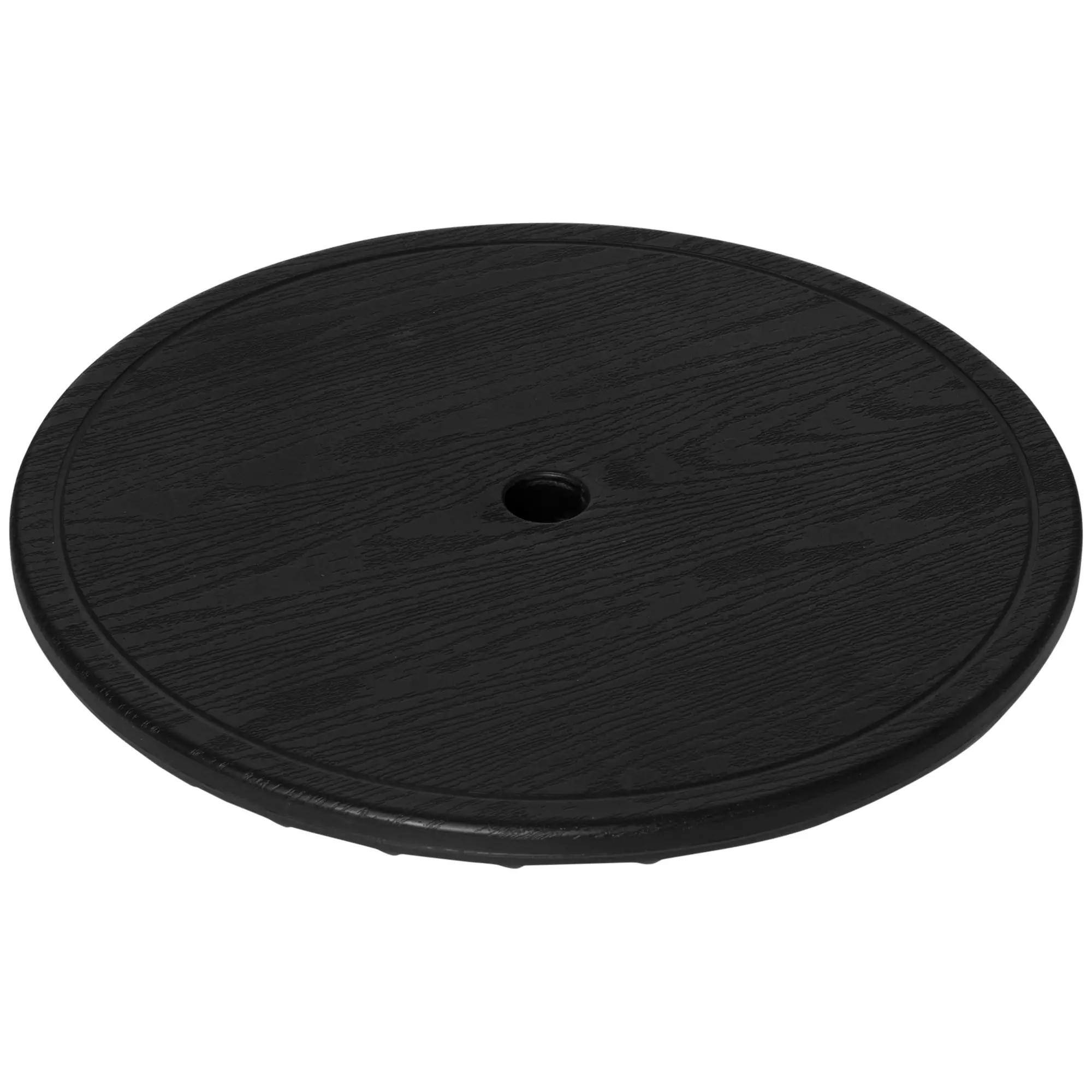Alt View 7. Spaco - Spaco 20 Inch Round Umbrella Table Tray, Portable Tabletop for Pool, Patio - Black.