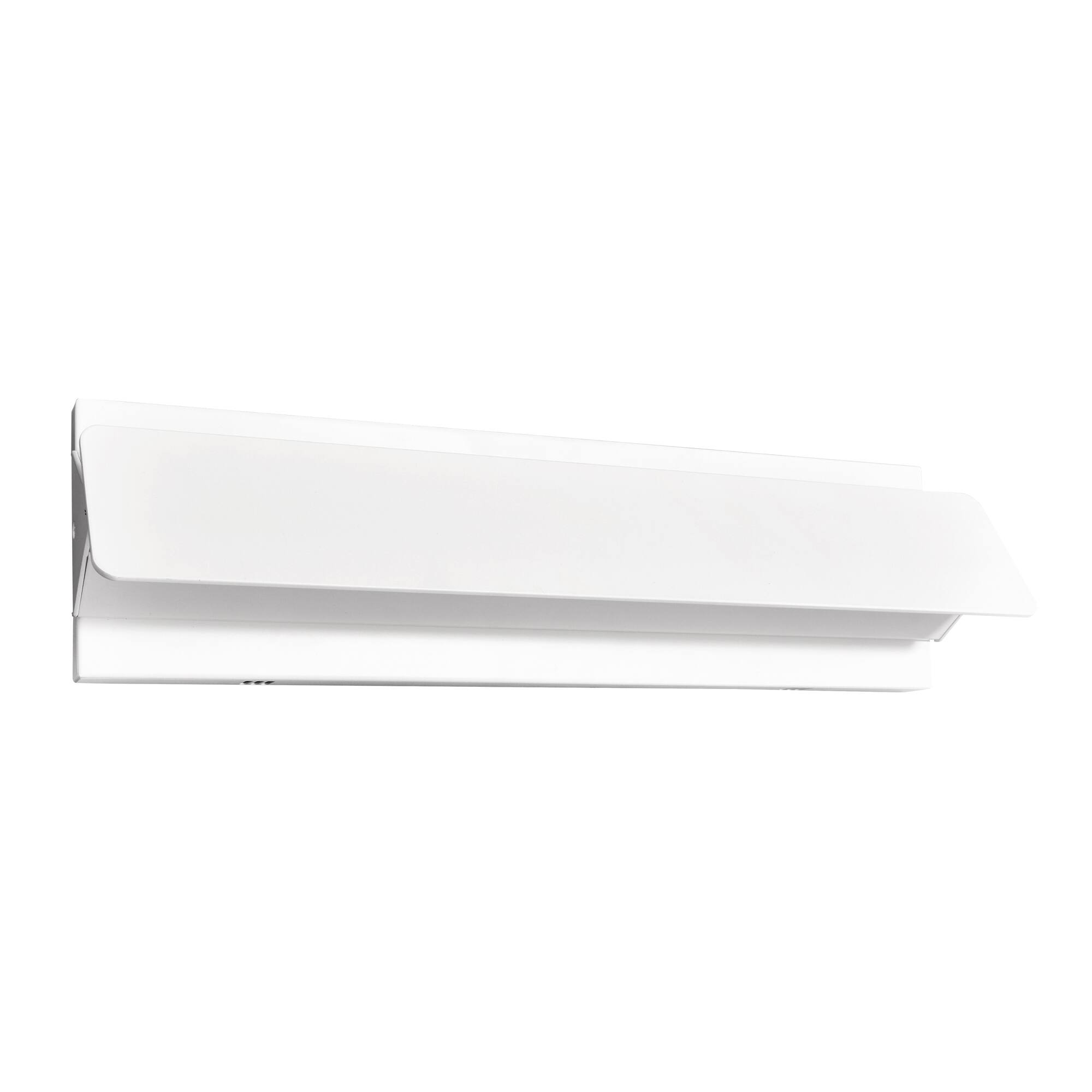 Angle. CWI Lighting - Lilliana LED Wall Sconce With White Finish - White.