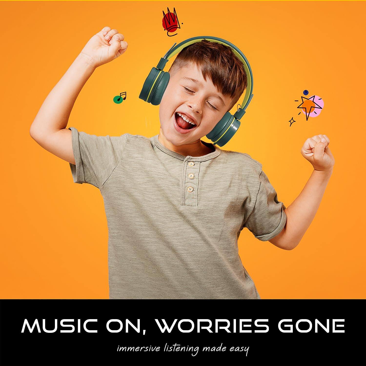 MUSIC ON, WORRIES GONE  
immersive listening made easy