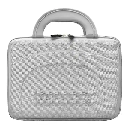 Front. Kitcheniva - Hard Cube Sleeve Case Carry Bag Shell For 11" Tablet - Silver.