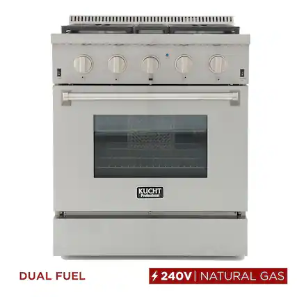 - KUCHT Professional DUAL FUEL 240V | NATURAL GAS