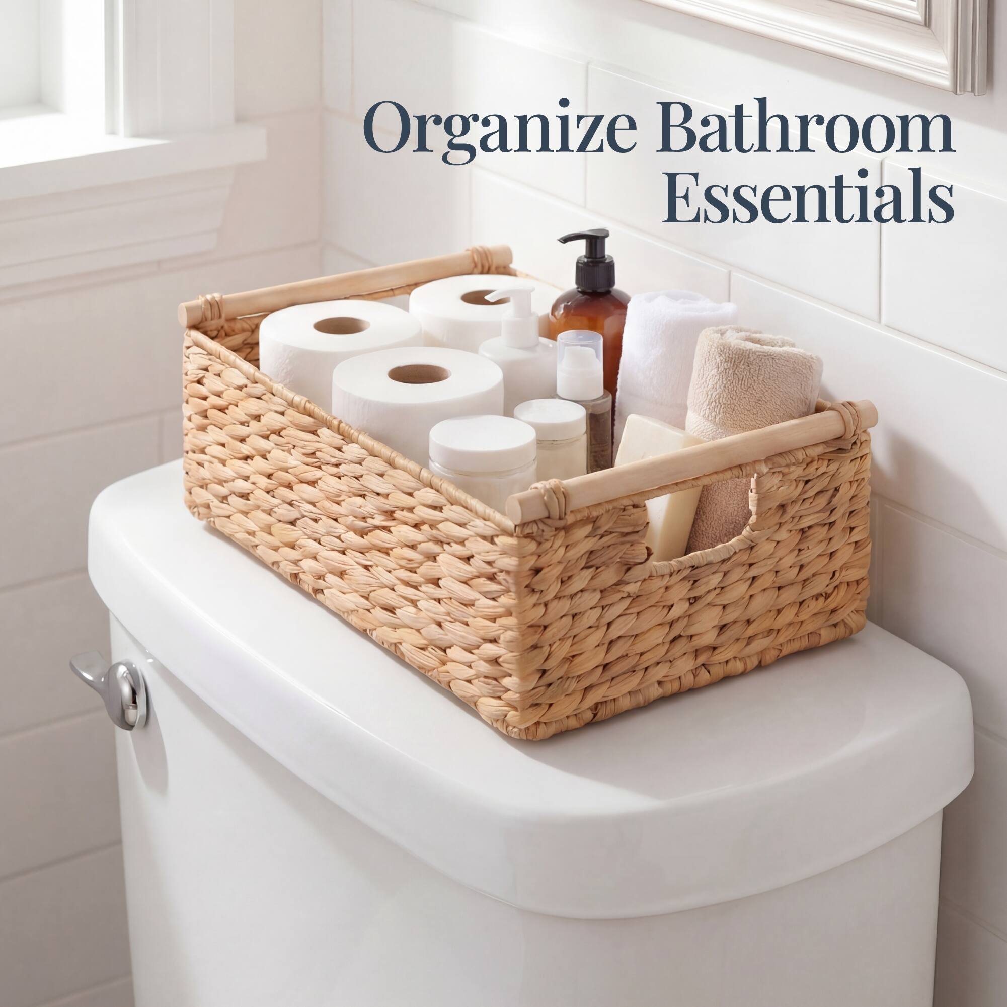 Organize Bathroom Essentials