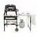 Alt View 15. Cuisinart - Prep 'n Cook Outdoor Table & Grill Stand - Black.