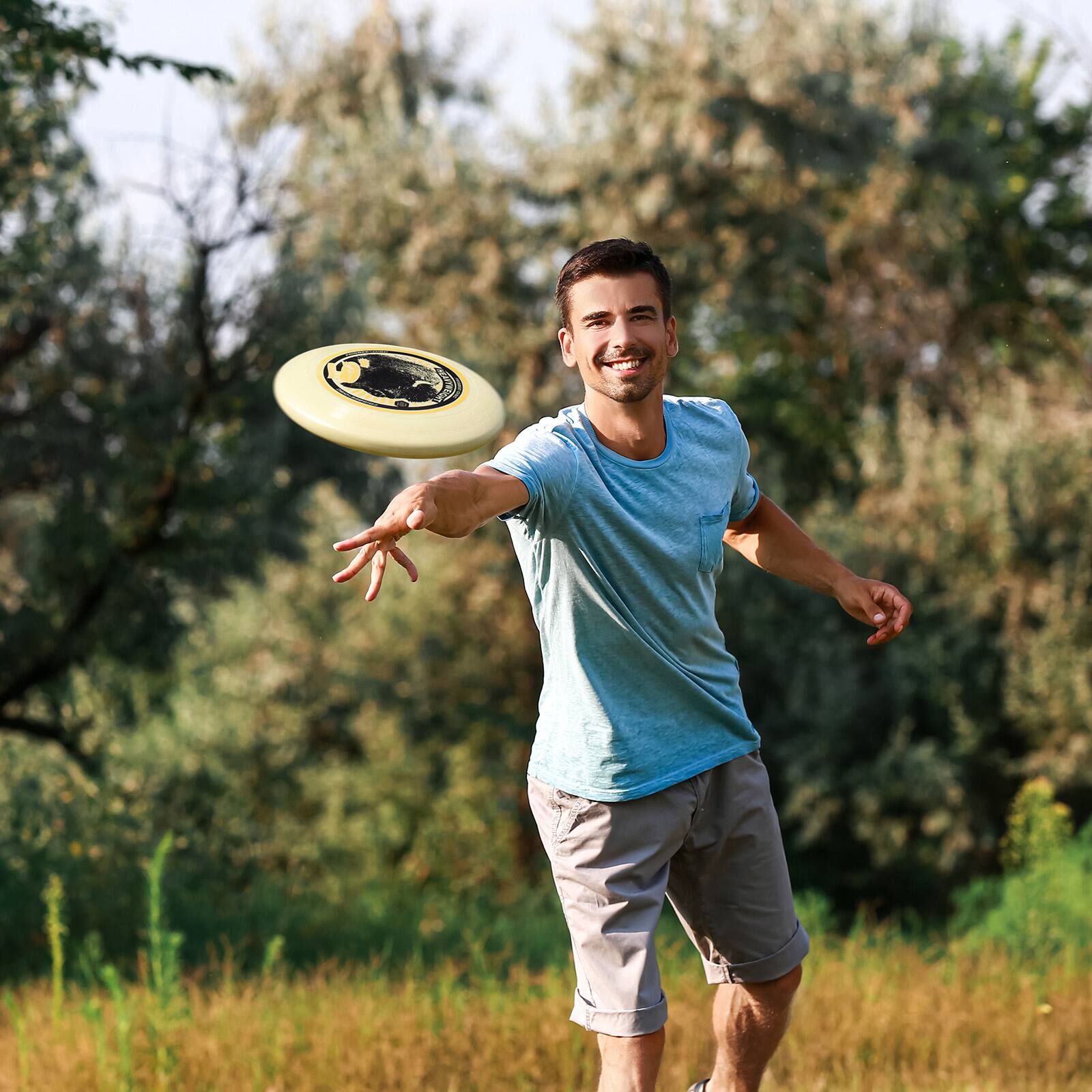 Alt View 4. Wham-O - Frisbee 11 Inch Flying Disc Toy Long Distance Heavyweight Frisbee 200g for Outdoor Activities.