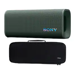 Sony - ULT FIELD 3 Portable Wireless Speaker (Forest Gray) Bundle - Black