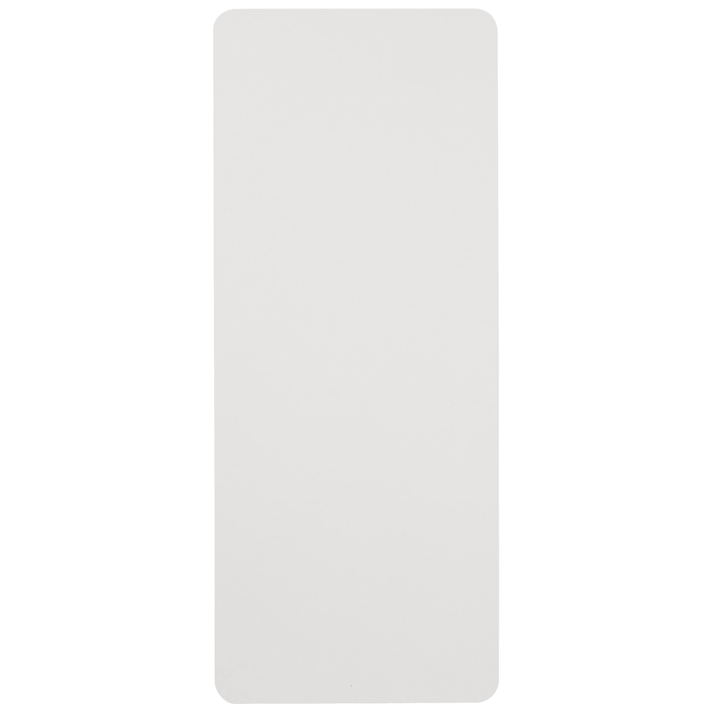 Alt View 5. Emma + Oliver - 6-Foot Height Adjustable Plastic Folding Table - Granite White.