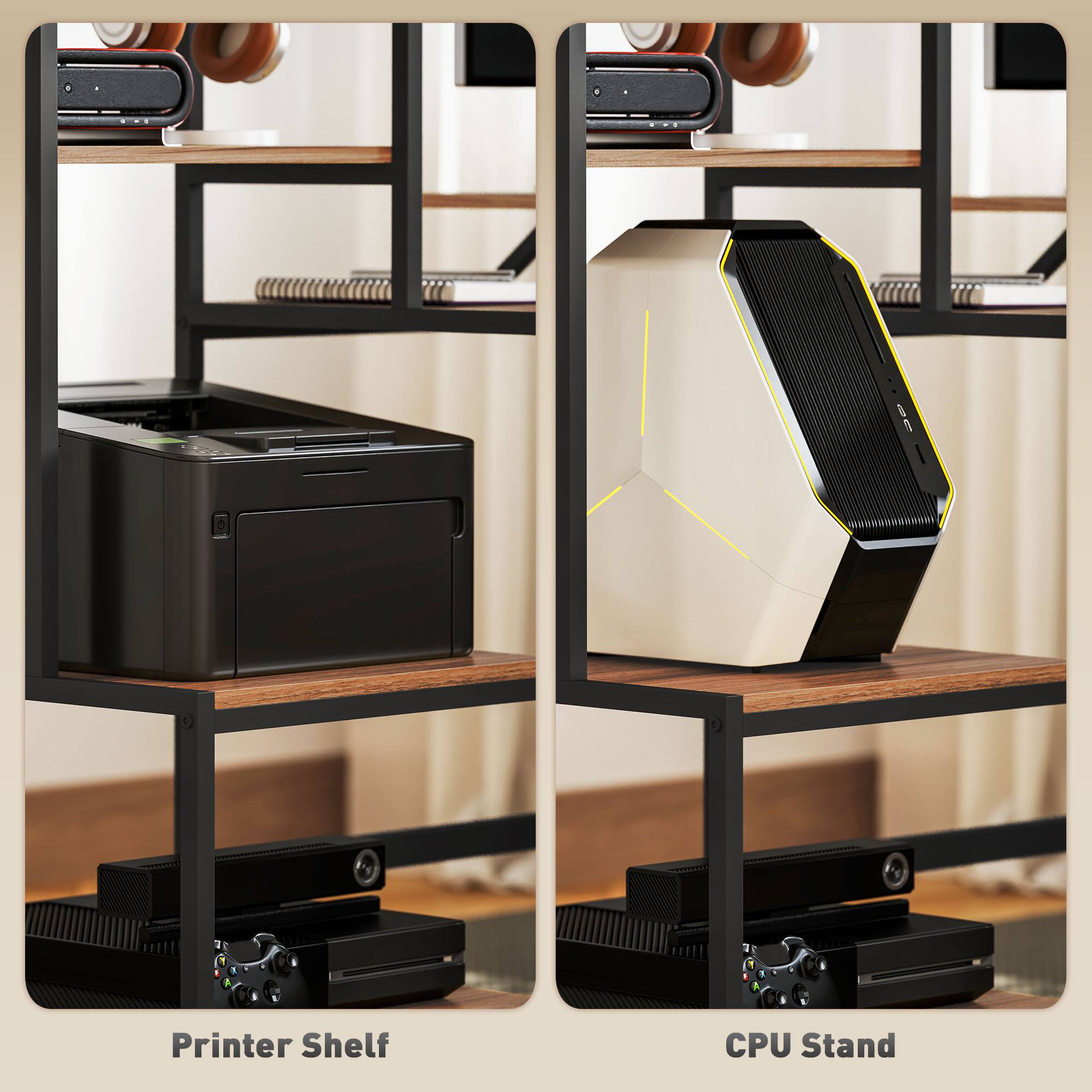 Printer Shelf  
CPU Stand