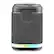 Alt View 1. iHome - Power Tower Dual Wireless Bluetooth Charging Speaker with Mood Light - Dark Gray.