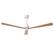 Alt View 8. Parrot Uncle - 52" Modern 3-Blade Ceiling Fan with Reversible DC Motor, 6-Speed, Remote Control, No Light - White.