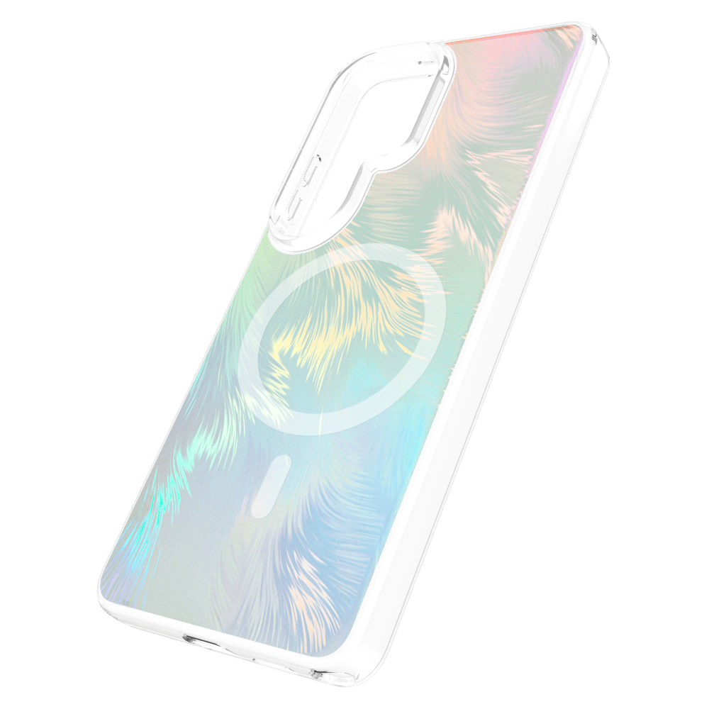 Alt View 6. Prodigee - Pampas MagSafe Case for Samsung Galaxy S26 Ultra - Clear.