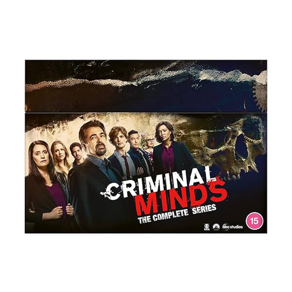Left. Criminal Minds: The Complete Series Seasons 1-15 DVD.