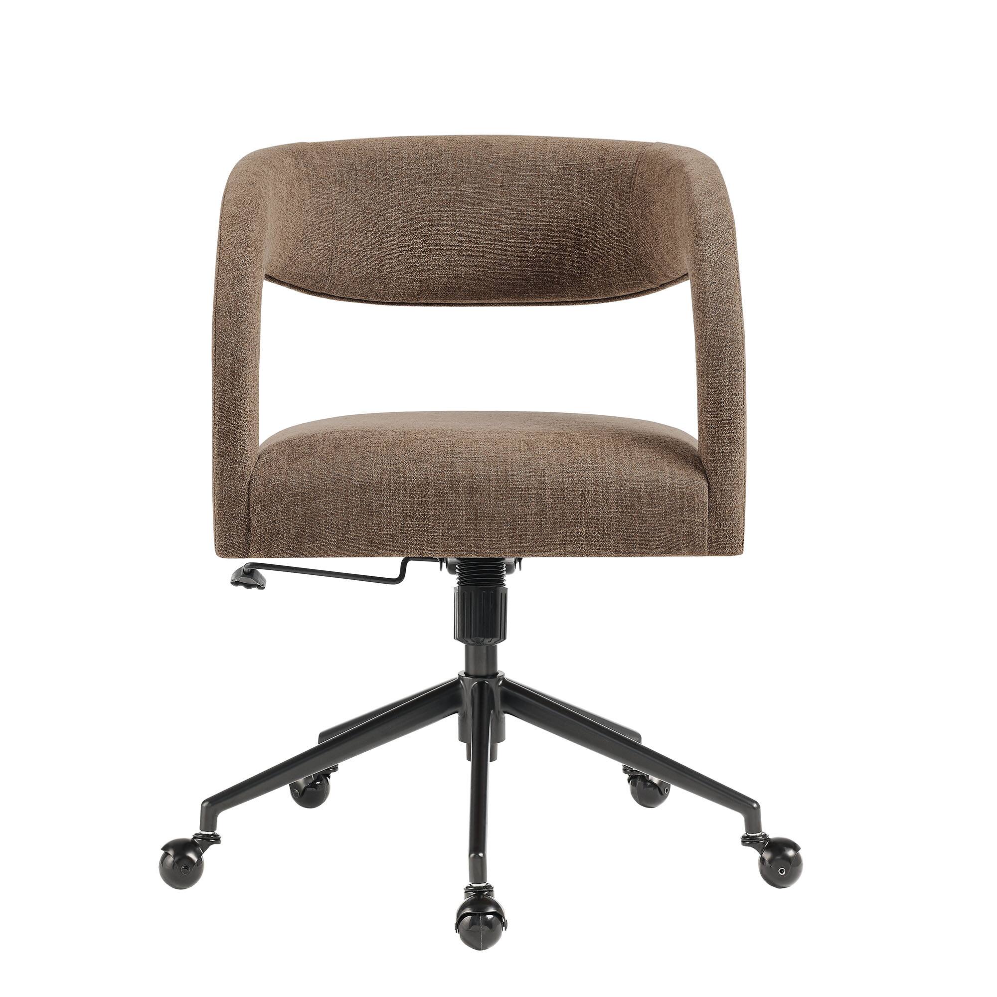 Alt View 2. Modway - Pinnacle Upholstered Office Chair by Modway - Mocha.